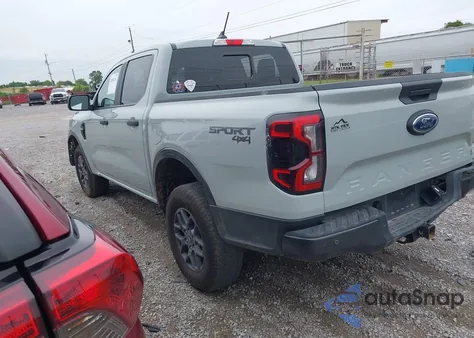 2024 Ford Ranger Xlt из США, поврежденный, VIN 1FTER4HH9RLE27427